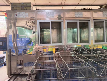 post processing of automotive stamping